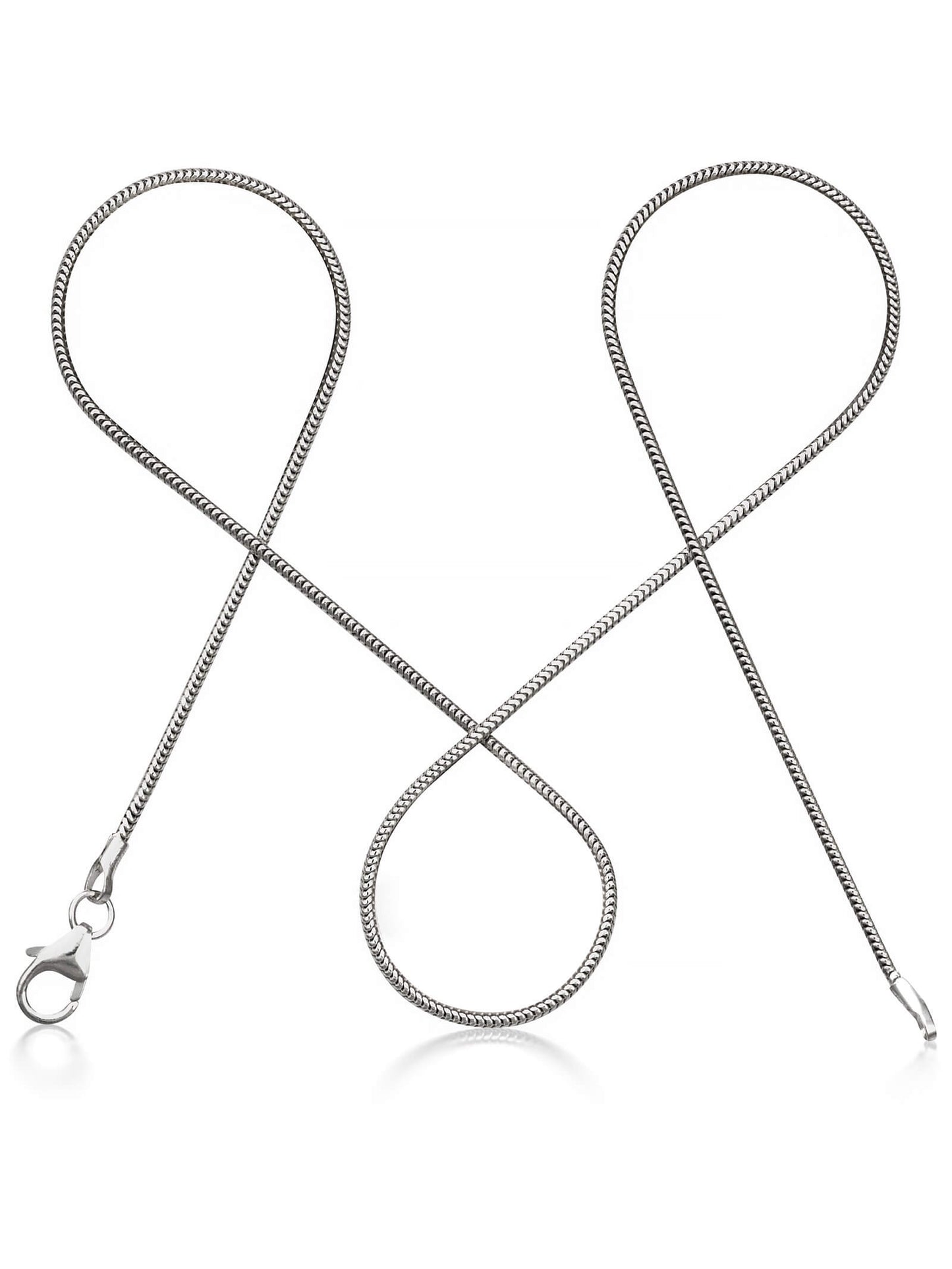 Schlangenkette ETERNITY Dünn Silber-1